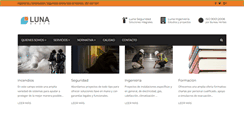 Desktop Screenshot of lunagrupo.es